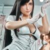D-Cup Silicone Love Doll GameLady Sex Doll Anime Game Sex Dolls Gorgeous Female Nurse Medium Breast Sex Doll 167cm/5ft6 Doll - Image 5