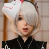 Yorha 2B No24-1 GameLady Doll Silicone 171cm/5.61ft Anime Cool Girl Curvy Fuck Dolls Cosplay ROS Head Sex Dolls - Image 4