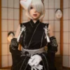 Yorha 2B No24-1 GameLady Doll Silicone 171cm/5.61ft Anime Cool Girl Curvy Fuck Dolls Cosplay ROS Head Sex Dolls - Image 3