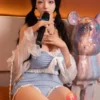 Xiaowan Gentle Girl Love Doll SHE Doll Silicone+TPE 165cm/5.41ft Lifelike Curvy Lovedoll - Image 2
